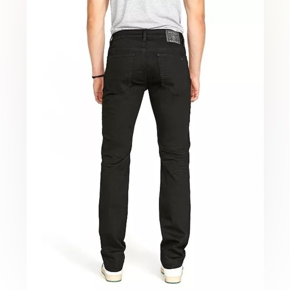 New BUFFALO DAVID BITTON
Men's Jeans Straight Six Stretch Jeans, Black 31/30 - Picture 4 of 7